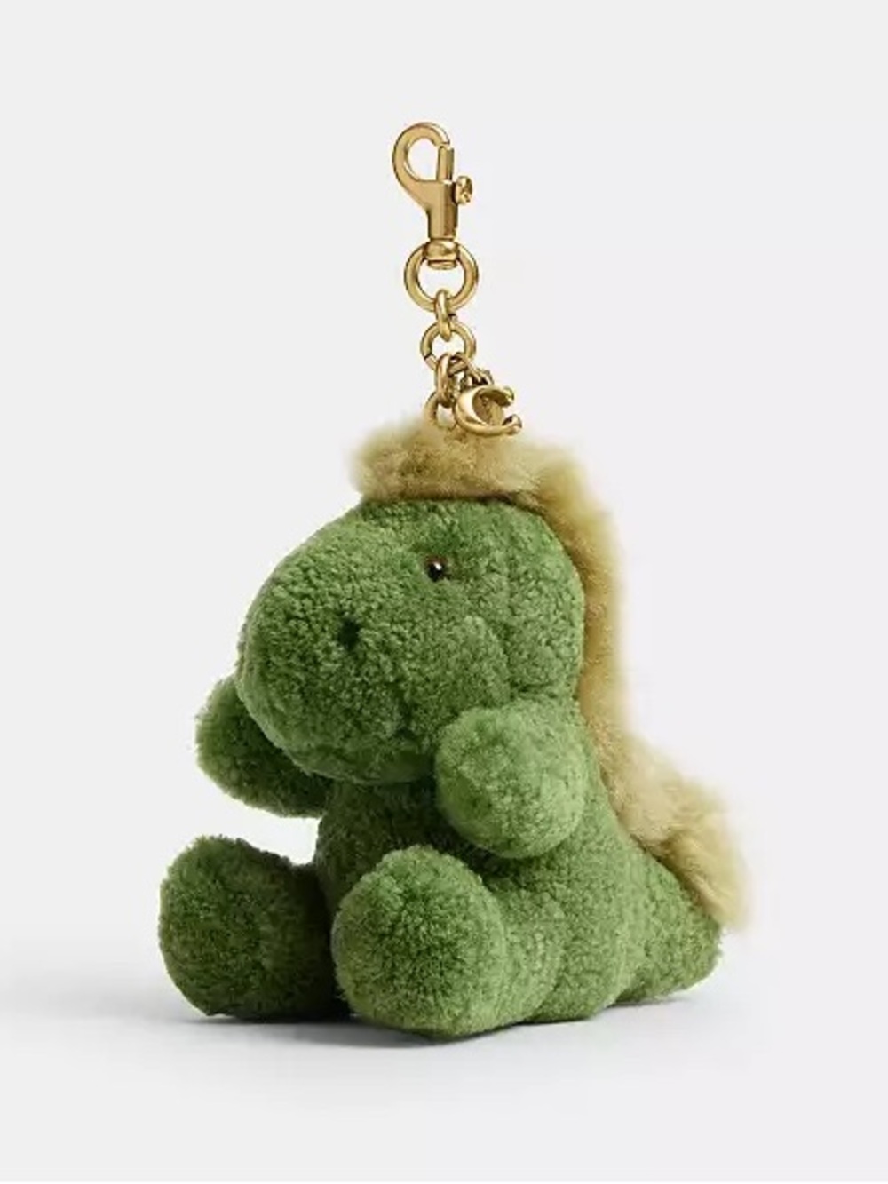 COACH LITTLE REXY BAG CHARM IN SHEARLING